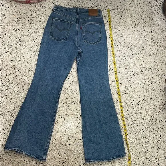 Levi’s 70’s High Flare jeans denim 29 - Picture 11 of 12